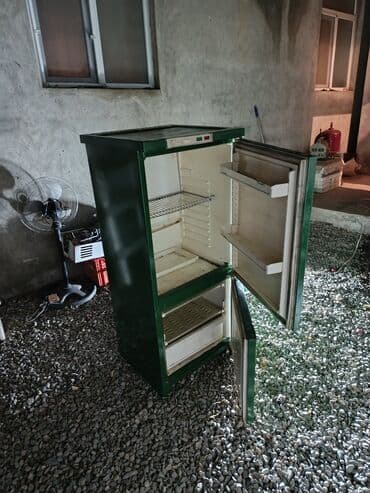 Mətbəx kombaynları və doğrayıcıları: Yaşıl rəngdə iki qapılı soyuducu - Tip: məişət soyuducusu, iki — 7