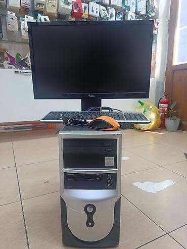 dvd camera: Stolüstü Kompüter Dəsti Komponentlər: - Monitor: Fujitsu Siemens 22" — 7