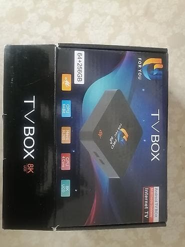 mi box baku: Yeni Smart TV boks TV box 64 GB, Android — 1
