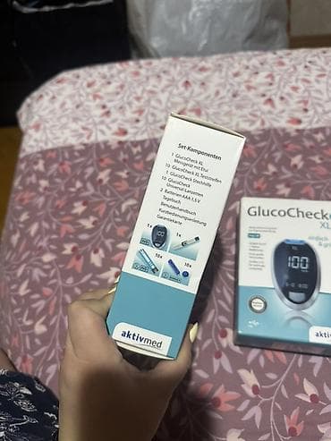 Aktivmed GlucoCheck XL – qan şəkərini ölçmə cihazı (mg/dl) — 1