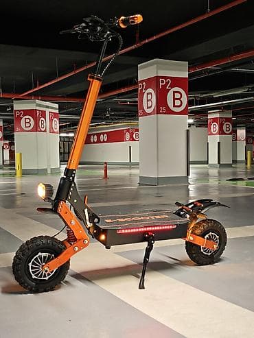 Elektrik nəqliyyatı: Yeni Elektrik samokat 10", > 1000 Vt, > 45 km/s, Ünvandan götürmə — 2