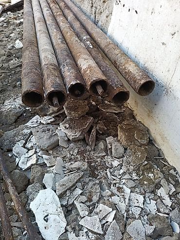 su cəni gəncə: Salam turbalar ve stanqalar turbanin uzunlugu 4m50 satim 60 liq — 1