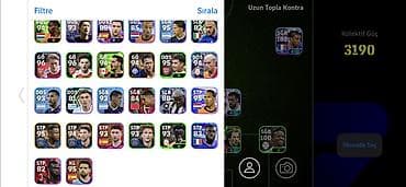 EFootball oyun hesabı – yüksək reytinqli ulduz kolleksiyası - Oyun — 6