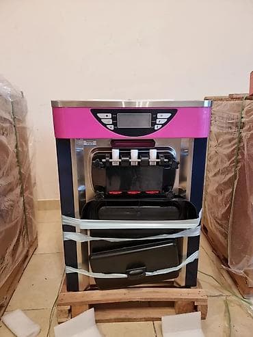 Restoran, kafe avadanlığı: Dondurma aparatı Ice cream machine BJ218S 18-20L/H 3 Rəngli Masaüstü — 3