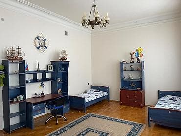 uşaq şkafi: Oğlan və qız üçün, 2 təknəfərlik çarpayı, Yazı masası, Dolab — 3