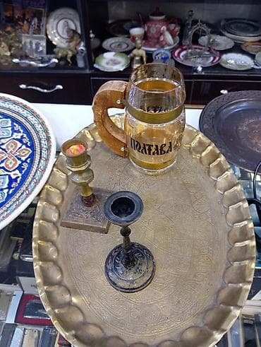 antikvar: Antikvari əşyalar Vintage kolleksiya əşyaları dəsti - Təbiət — 10