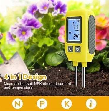 Torpaq testeri Model: SGS 09 4-ü 1-də Azot (N) Fosfor (P), Kalium və