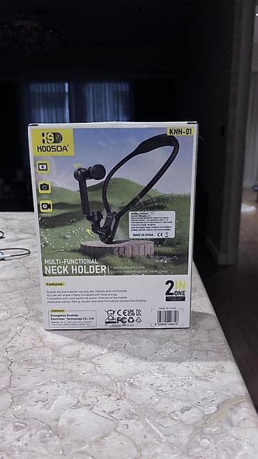musahide kamera: KOOSDA KNH-01 Multi-Functional Neck Holder – 2 in 1 - Boyuna taxılan — 3