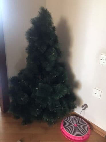 Vazalar: Süni şam ağacı 1.50 - Material: sıx və yumşaq iynəli PVC budaqlar — 5