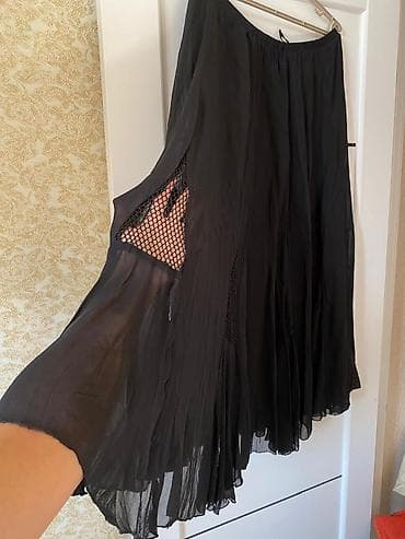 rezin şifon fasonlar: Midi Ətək, Şifon, 3XL — 2