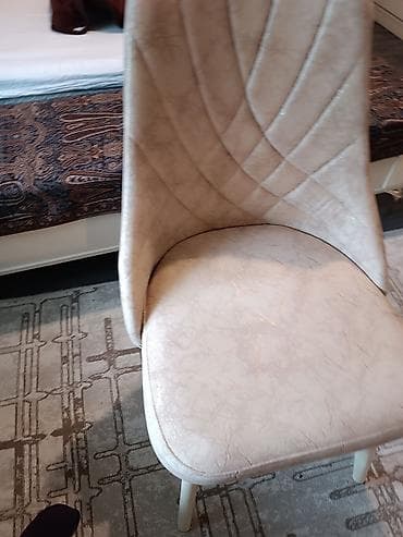 Ev və bağ: Qonaq otağı üçün, Qatlanmayan, rəng - Bej Stul — 1