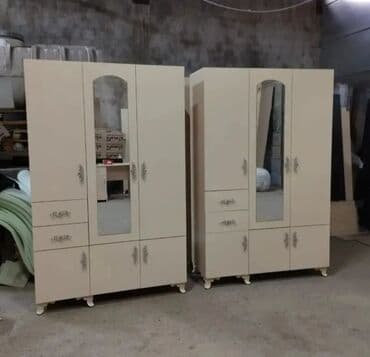 3 qapılı dolab: Yeni, Açılan, 3 qapılı Düz dolab, Dolab-asılqan, Azərbaycan — 9