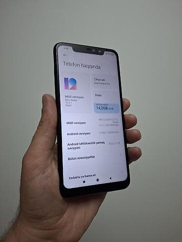 samsung note: Redmi Note 6 Pro, 32 GB, rəng - Qara, Barmaq izi — 3