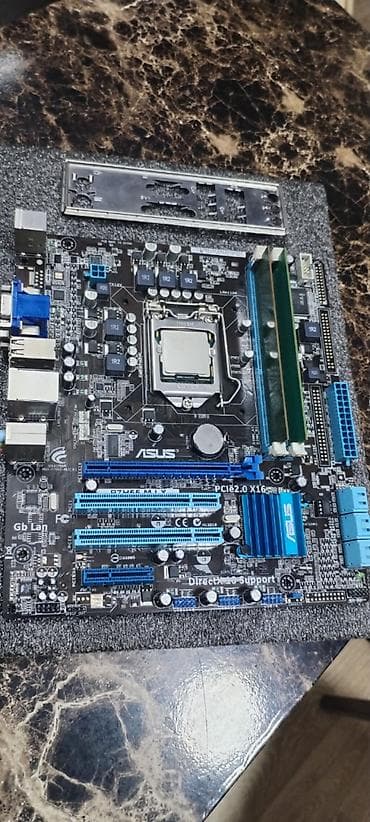 usb hard disk: Ana Platası Asus 1156, İşlənmiş — 2