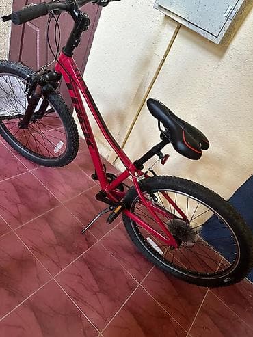 Trek uşaq/youth dağ velosipedi - Rəng: qırmızı, qara detallarla - — 3