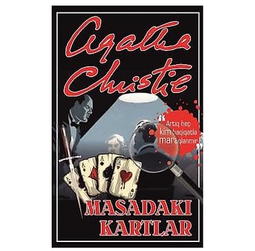 Bədii ədəbiyyat: Məhsul: Kitab – “Masadakı Kartlar” Müəllif: Agatha Christie Janr — 1