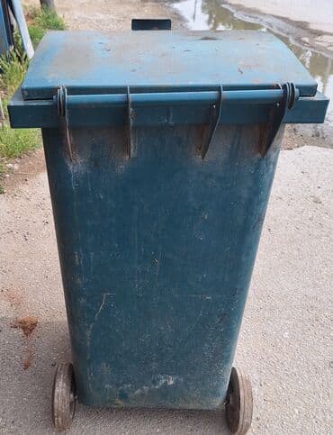 Soyuducu avadanlığı: Təkərli zibil qabı – 240L tipli - Material: qalın dəmir (hava — 2