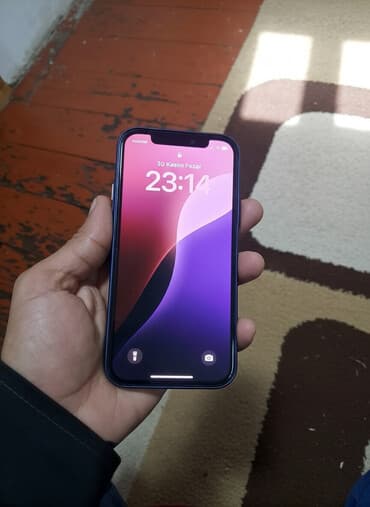 IPhone 12, 128 GB, Black Titanium, Qırıq, Barmaq izi, Simsiz şarj