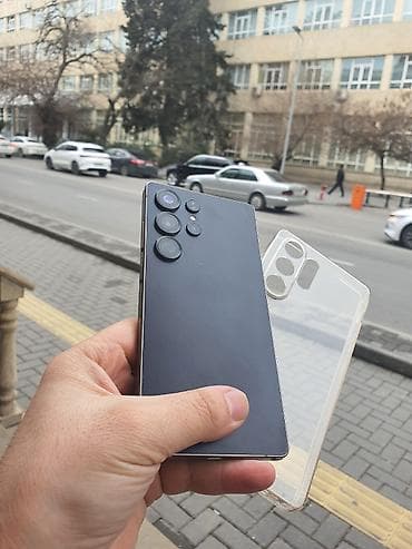 kart telefon: Samsung Galaxy S25 Ultra, 128 GB, rəng - Qara, Zəmanət, Sensor, Barmaq izi — 1