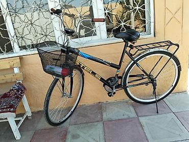 velosiped kameri: Şəhər tipli velosiped – STELS - Rəng: qara, mavi və sarı vurğular - — 1