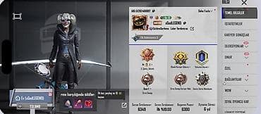 PUBG Mobile hesabı satılır – yüksək səviyyəli, zəngin kolleksiyalı və