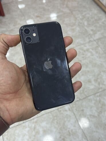 IPhone 11, 64 GB, Qara, Face ID