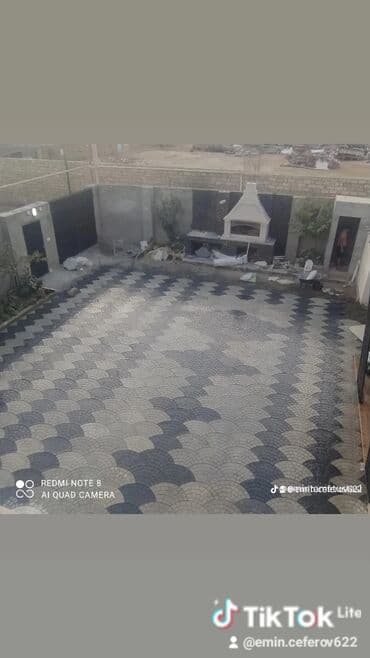 duz corek: Tamet döşəmə xidməti – dekorativ beton/daş təməli ilə həyət və giriş — 27