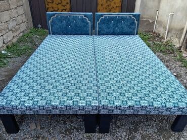 2 neferlik carpayilar: Təzə çarpayılar. 1 nəfərlik çarpayılar 60manat. 2 nəfərlik taxt — 7