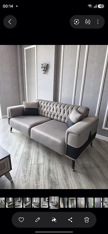Mebel: Divan, İşlənmiş, Parça, Çatdırılma yoxdur — 1