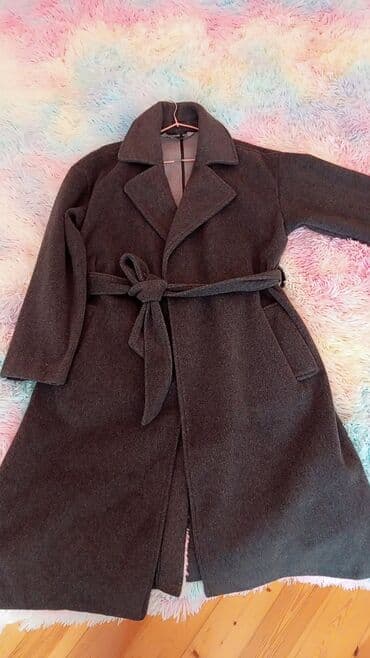 loreta palto: Palto, New Yorker, M, rəng - Boz — 1