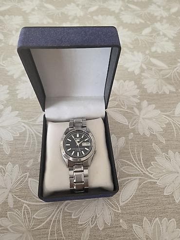 Qol saatları: Seiko kişi qol saatı - Marka/model: Seiko 5 (avtomatik mexanizmli — 1
