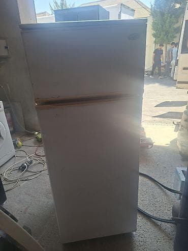 kohnə soyducu: İşlənmiş 2 qapılı Dnepr Soyuducu Satılır, rəng - Ağ — 1