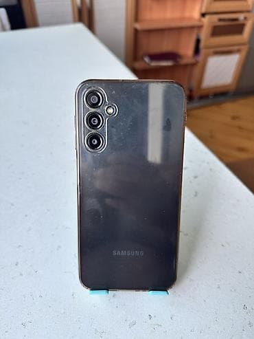 telefon iphone 6 plus: Samsung Galaxy A24 4G, 128 GB, rəng - Qara, Sensor, Barmaq izi, İki sim kartlı — 4