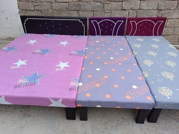 təzə taxt: Yeni, İkinəfərlik çarpayı, Matrassız — 4