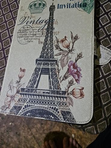 Samsung planşet + qapaq - Model: Samsung Galaxy Tab A (ekrandakı