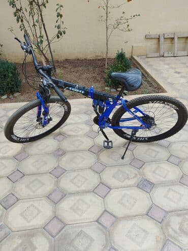 yığılan velosipedlər: İşlənmiş Dağ velosipedi Stels, 29", sürətlərin sayı: 7 — 7