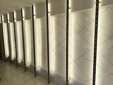 LED işıqlı divar vitrini və rəf sistemi - İşıqlandırma: panellərin — 1