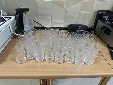 Armudu stəkanlar, Şüşə — 1