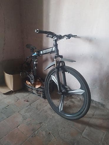 cube velo: Velosiped – qatlanan MTB tipli - Rəng: qara, boz aksentlər - Çərçivə — 3