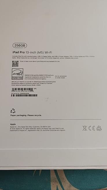 macbook 13: Apple iPad Pro 13-inch (M5) Wi‑Fi + Apple Pencil Pro dəsti - Planşet — 3