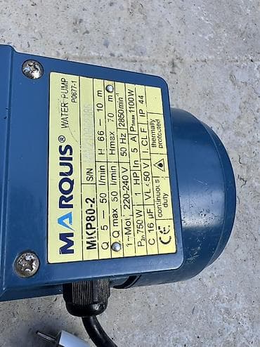 generator ustasi: Nasos, Ev üçün (məişət), quraşdırılma Səthi, İşlənmiş — 3