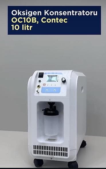 Oksigen Konsentratoru – Contec OC10B, 10 litr - Axın gücü: 0–10 L/dəq — 3