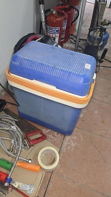 ventilyator su ile: Portativ termo-sumka/soyuducu qutu - Material: qalın, istilik — 2