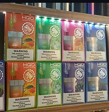 qelyan icare: HQD Star birdən istifadə üçün hazır (disposable) pod cihazları — 1