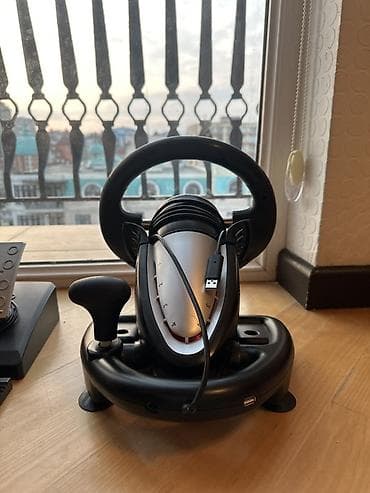 oyun pc: SVEN Speedy (SV-022906/374) oyun sükanı və pedallar dəsti - Komplekt — 5