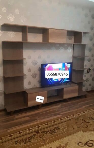 стол барная стойка: С выдвижными ящиками, С полками, Ламинат простой, Азербайджан, C гарантией, Нет кредита — 5