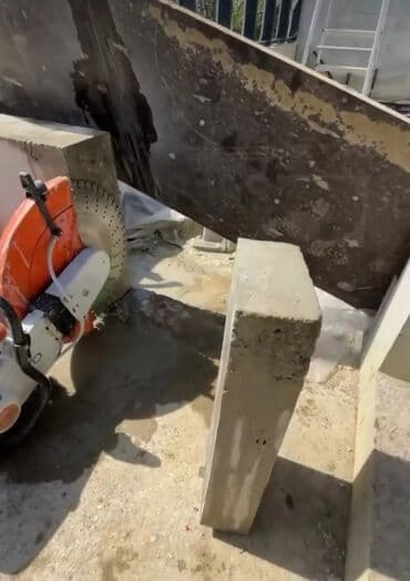 Beton kesme desme xidmeti beton kesen beton kesimi sesiz vibrasiyasiz