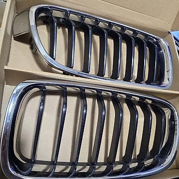 Строительные леса: ORIGINAL. BMW üçün ön radiator barmaqlığı (kidney grille) – cütlük — 3