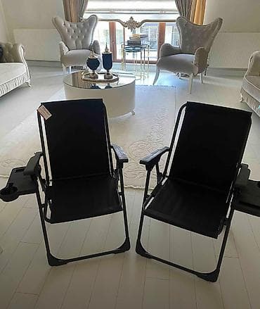 restoran stulu: Piknik, ov, balıqçılıq üçün ideal oturacaq. Qatlanır, hara istəsəz — 2