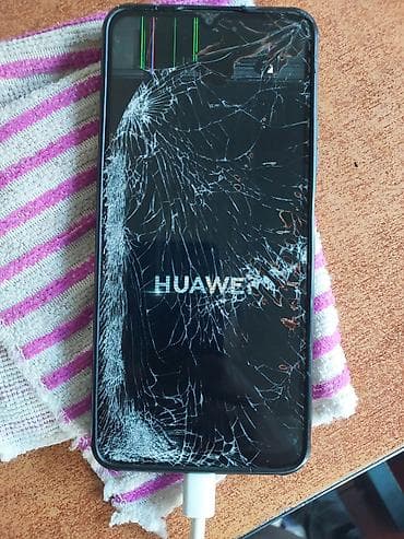 processor core i7: Huawei Nova Y70, 128 GB, rəng - Qara, Qırıq — 1